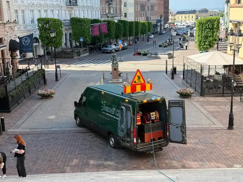 Fasadtvätt och industriell rengöring utförd av Scandi Clean